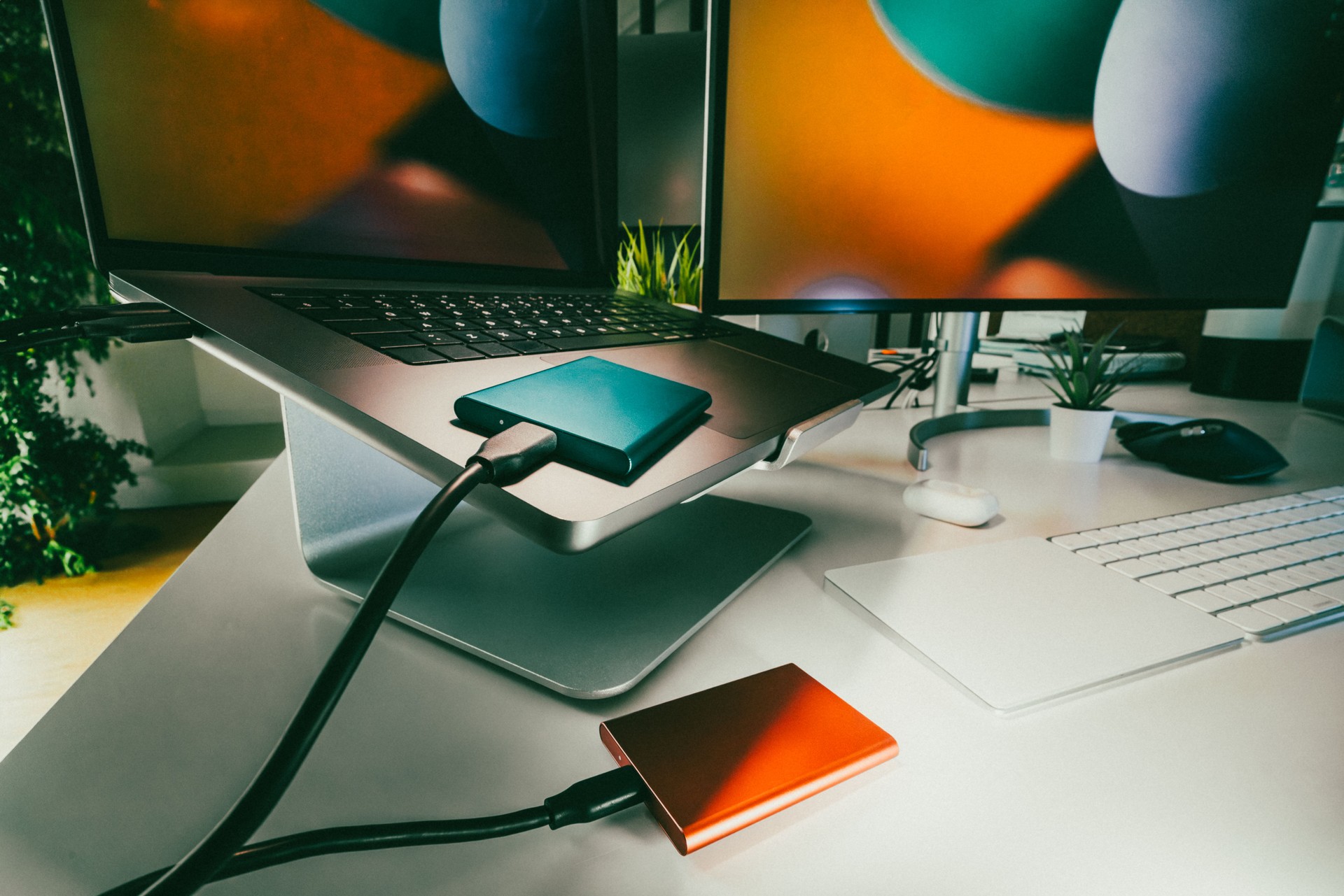External storage ssd portable disk.